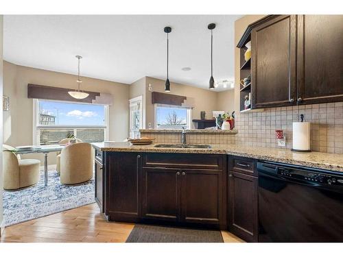 111 Sage Hill Green Nw, Calgary, AB - Indoor Photo Showing Kitchen With Double Sink