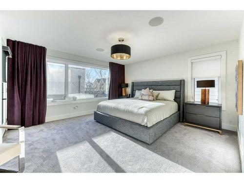 105 Trasimeno Crescent Sw, Calgary, AB - Indoor Photo Showing Bedroom