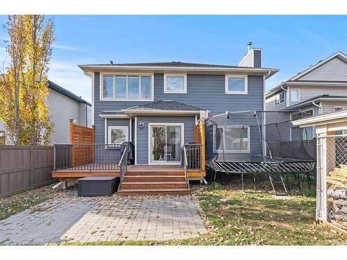 50 Crystalridge Crescent, Okotoks, AB - Outdoor With Deck Patio Veranda