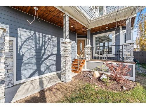 50 Crystalridge Crescent, Okotoks, AB - Outdoor With Deck Patio Veranda