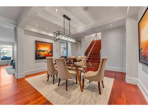 3209 5 Street Nw, Calgary, AB - Indoor Photo Showing Dining Room