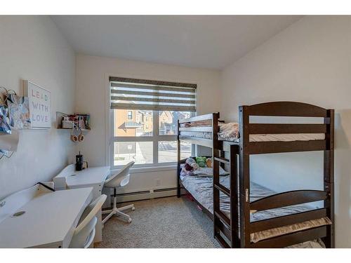 1201-350 Livingston Common Ne, Calgary, AB - Indoor Photo Showing Bedroom