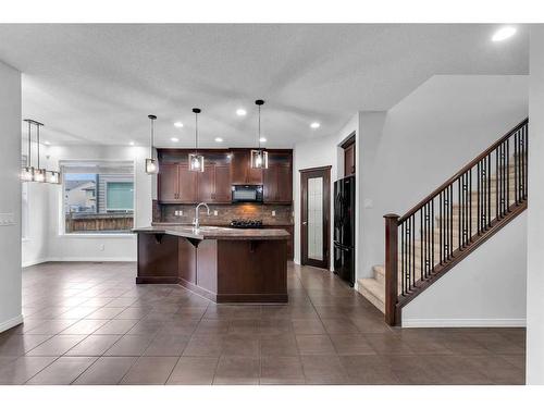 931 Auburn Bay Boulevard Se, Calgary, AB - Indoor Photo Showing Kitchen With Upgraded Kitchen