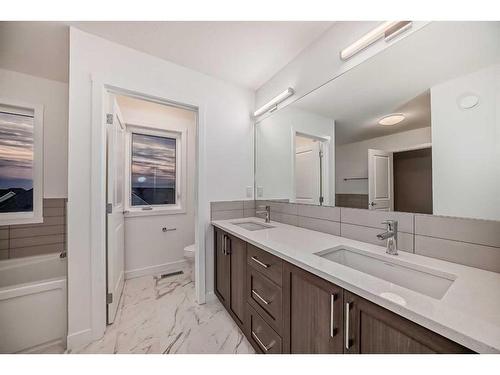 341 Baneberry Way Sw, Airdrie, AB - Indoor Photo Showing Bathroom