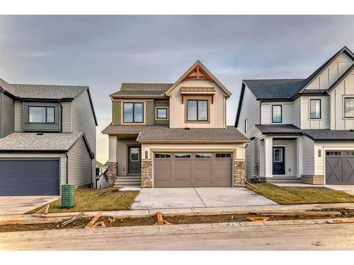 341 Baneberry Way Sw, Airdrie, AB - Outdoor With Facade