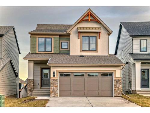 341 Baneberry Way Sw, Airdrie, AB - Outdoor With Facade