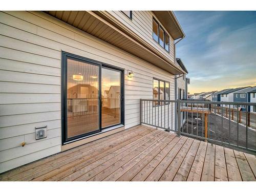 341 Baneberry Way Sw, Airdrie, AB - Outdoor With Deck Patio Veranda With Exterior