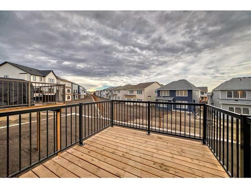 1046 Thimbleberry Hill Sw, Airdrie, AB - Outdoor With Deck Patio Veranda With Exterior