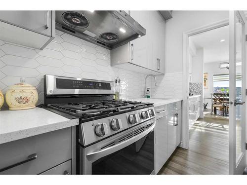 289 Corner Meadows Way Ne, Calgary, AB - Indoor Photo Showing Kitchen With Upgraded Kitchen