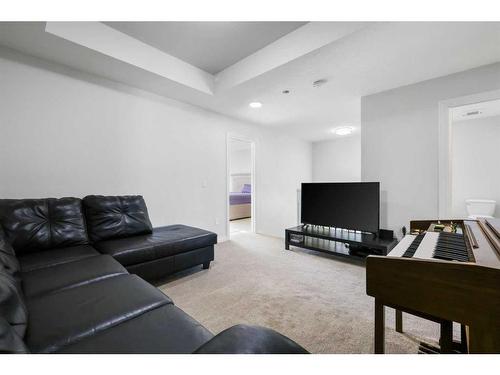 289 Corner Meadows Way Ne, Calgary, AB - Indoor Photo Showing Living Room