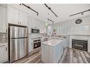 201-3412 Parkdale Boulevard Nw, Calgary, AB  - Indoor Photo Showing Kitchen With Upgraded Kitchen 