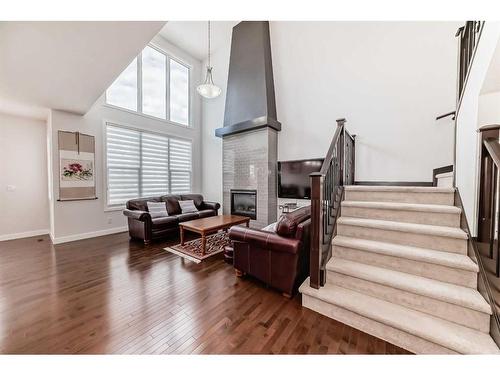 37 Nolanhurst Crescent Nw, Calgary, AB - Indoor With Fireplace