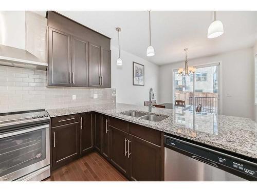 37 Nolanhurst Crescent Nw, Calgary, AB - Indoor Photo Showing Kitchen With Double Sink With Upgraded Kitchen