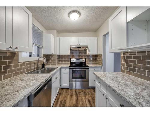 2233 3 Avenue Nw, Calgary, AB - Indoor Photo Showing Kitchen With Double Sink With Upgraded Kitchen