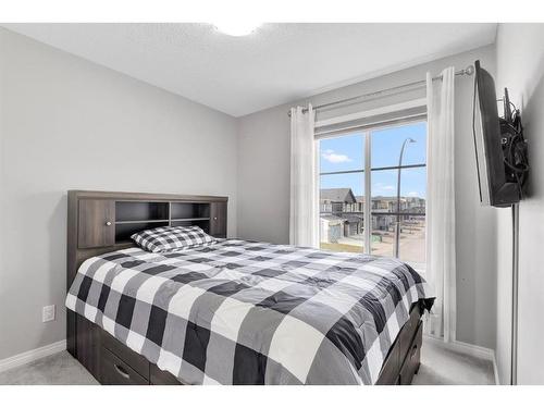 851 Carrington Boulevard Nw, Calgary, AB - Indoor Photo Showing Bedroom