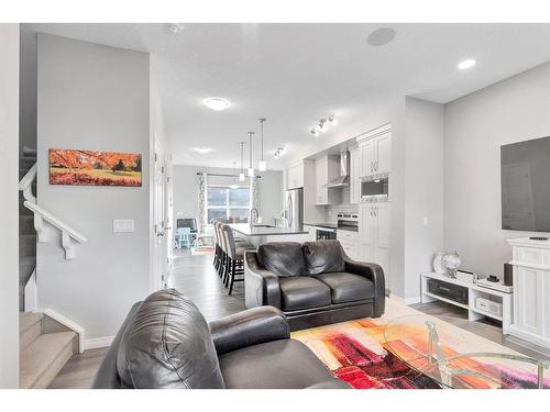 851 Carrington Boulevard Nw, Calgary, AB - Indoor Photo Showing Living Room