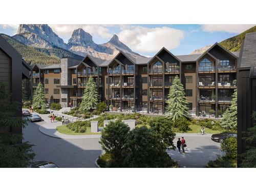 404-10 Cascade Ridge, Canmore, AB - Outdoor With Facade