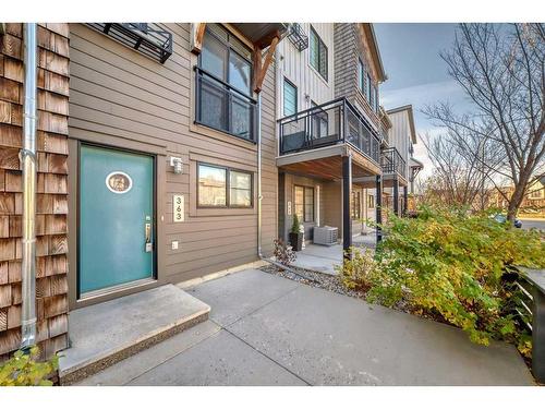 363 Walden Drive Se, Calgary, AB - Outdoor With Balcony