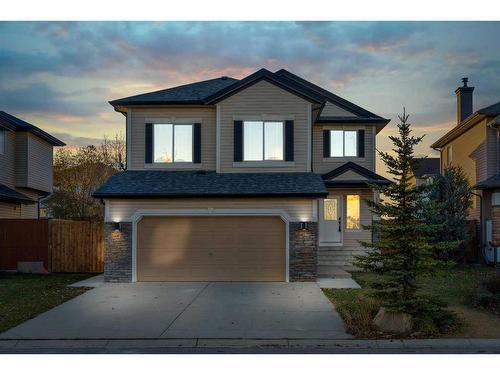 163 Springmere Way, Chestermere, AB - Outdoor With Facade