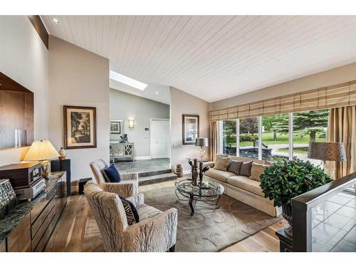 13036 Canso Place Sw, Calgary, AB - Indoor Photo Showing Living Room