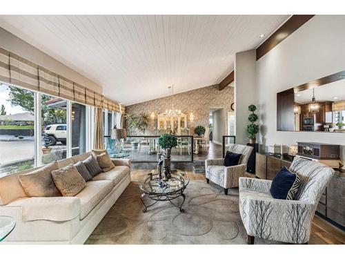 13036 Canso Place Sw, Calgary, AB - Indoor Photo Showing Living Room