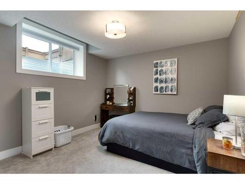 173 Brome Bend, Rural Rocky View County, AB - Indoor Photo Showing Bedroom