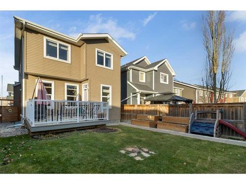 733 River Heights Crescent, Cochrane, AB - Outdoor With Deck Patio Veranda