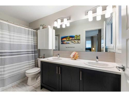 460 Seton Circle Se, Calgary, AB - Indoor Photo Showing Bathroom