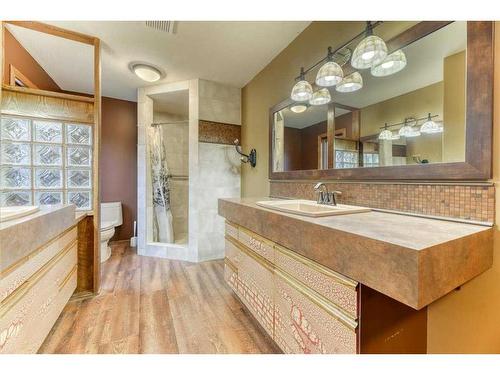 12 Park Road, Strathmore, AB - Indoor Photo Showing Bathroom