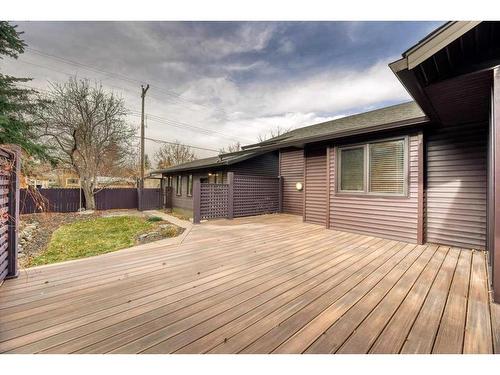 12 Park Road, Strathmore, AB - Outdoor With Deck Patio Veranda With Exterior