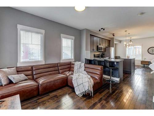 42 Skyview Springs Circle Ne, Calgary, AB - Indoor Photo Showing Living Room