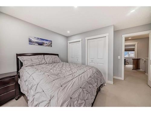 73 Fireside Bend, Cochrane, AB - Indoor Photo Showing Bedroom