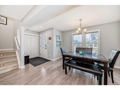 73 Fireside Bend, Cochrane, AB - Indoor Photo Showing Dining Room