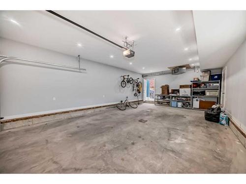 73 Fireside Bend, Cochrane, AB - Indoor Photo Showing Garage