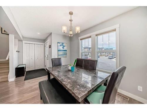 73 Fireside Bend, Cochrane, AB - Indoor Photo Showing Dining Room