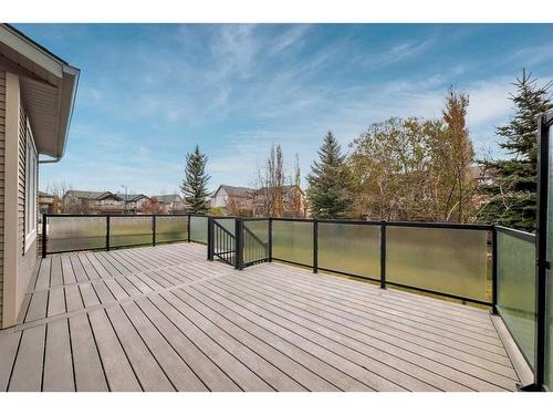 135 Cougarstone Square Sw, Calgary, AB - Outdoor With Deck Patio Veranda