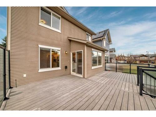 135 Cougarstone Square Sw, Calgary, AB - Outdoor With Deck Patio Veranda With Exterior