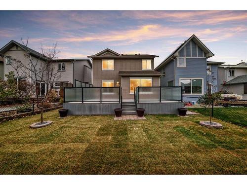 135 Cougarstone Square Sw, Calgary, AB - Outdoor With Deck Patio Veranda