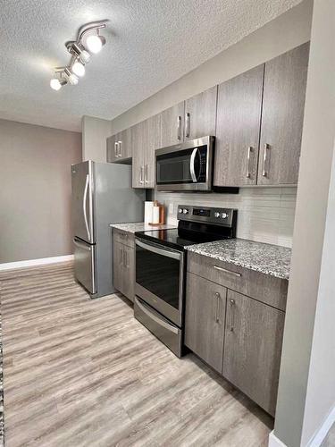 1416-4641 128 Avenue Ne, Calgary, AB - Indoor Photo Showing Kitchen With Stainless Steel Kitchen