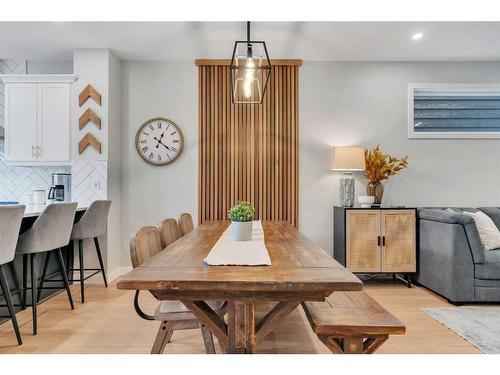 74 Magnolia Square Se, Calgary, AB - Indoor Photo Showing Dining Room