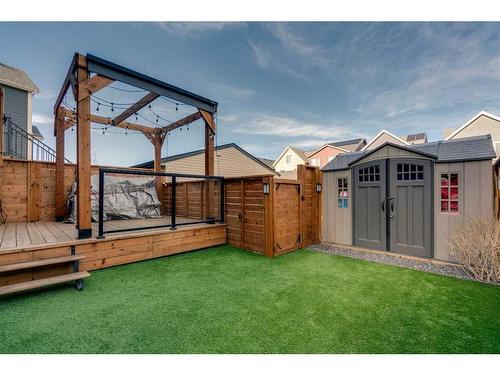 74 Magnolia Square Se, Calgary, AB - Outdoor With Deck Patio Veranda