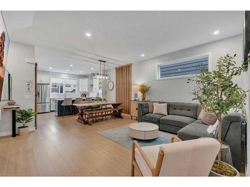 74 Magnolia Square Se, Calgary, AB - Indoor Photo Showing Living Room