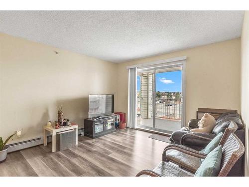 415-1000 Somervale Court Sw, Calgary, AB - Indoor Photo Showing Living Room