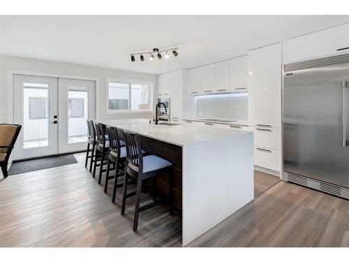 112 Silver Valley Rise Nw, Calgary, AB - Indoor Photo Showing Kitchen With Upgraded Kitchen