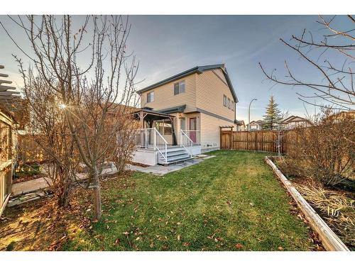 34 Sunset Heights, Cochrane, AB - Outdoor With Deck Patio Veranda