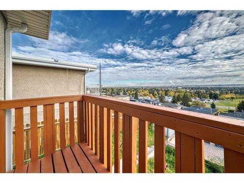 D-7540D Hunterview Drive Nw, Calgary, AB - Outdoor With Balcony With View