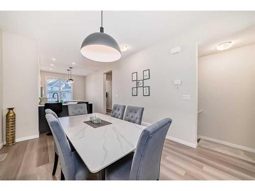 534 Copperstone Manor Se, Calgary, AB - Indoor Photo Showing Dining Room