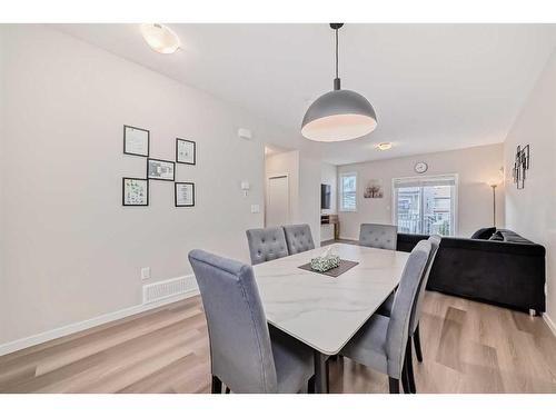 534 Copperstone Manor Se, Calgary, AB - Indoor Photo Showing Dining Room