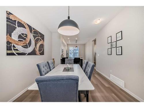 534 Copperstone Manor Se, Calgary, AB - Indoor Photo Showing Dining Room