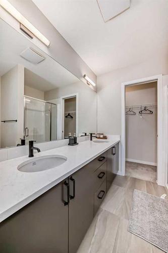 534 Copperstone Manor Se, Calgary, AB - Indoor Photo Showing Bathroom